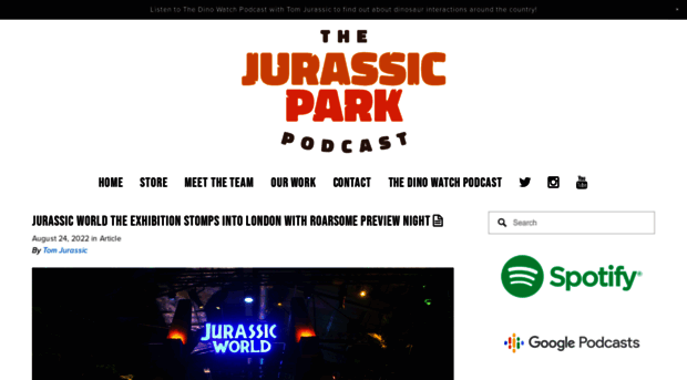 jurassicparkpodcast.com