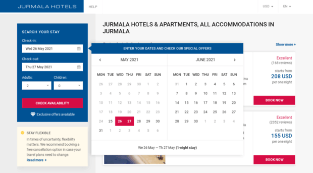 jurmala-hotels.com