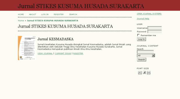 jurnal.stikeskusumahusada.ac.id