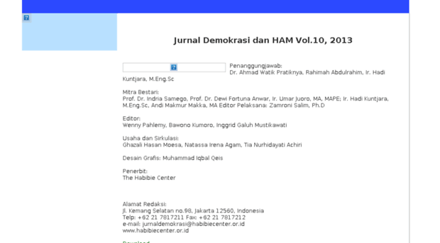 jurnaldemokrasidanham.habibiecenter.or.id