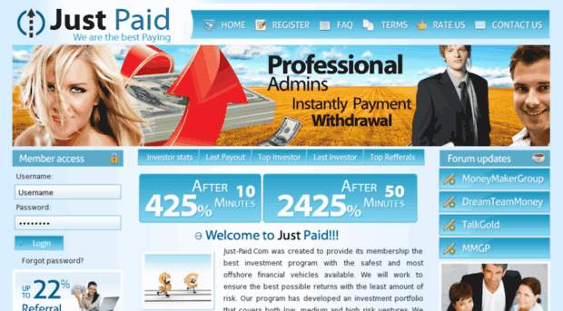 just-paid.com
