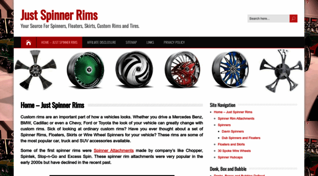 just-spinner-rims.com