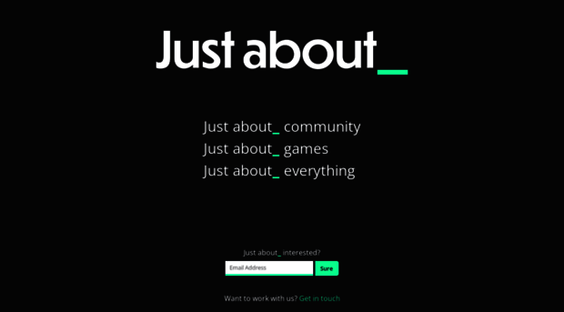 justabout.co
