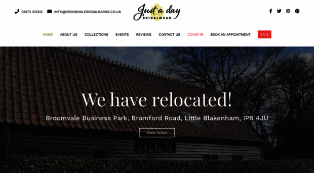 justadaybridal.co.uk