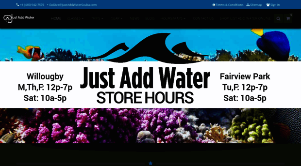 justaddwaterscuba.com