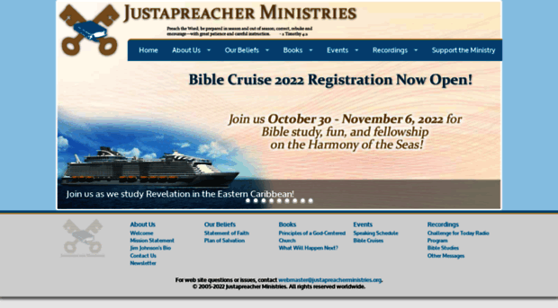 justapreacherministries.com