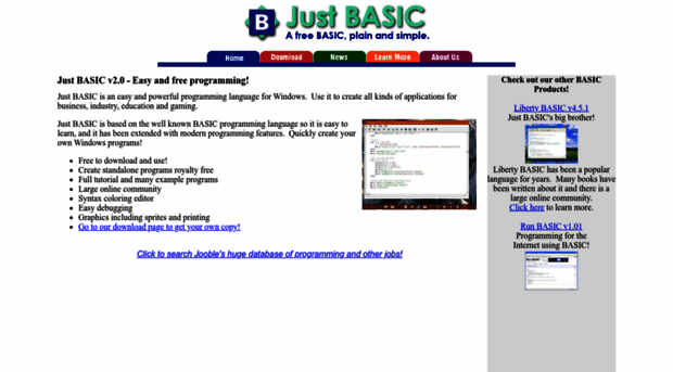 justbasic.com