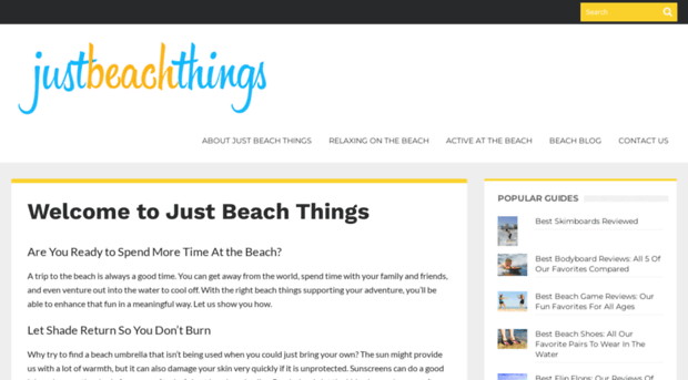 justbeachthings.com