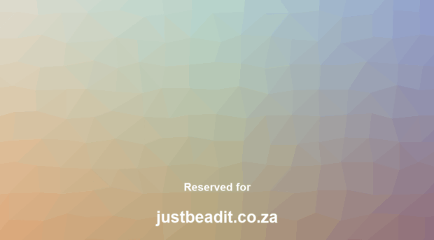 justbeadit.co.za