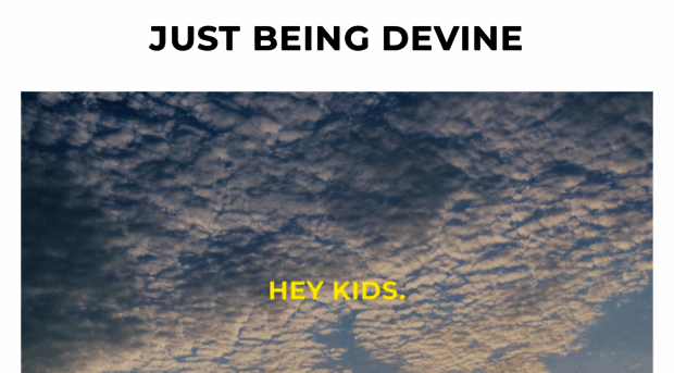 justbeingdevine.com