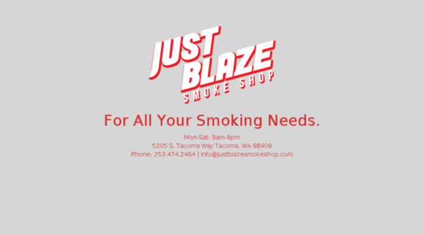 justblazesmokeshop.com