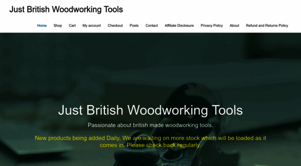 justbritishwoodworkingtools.com