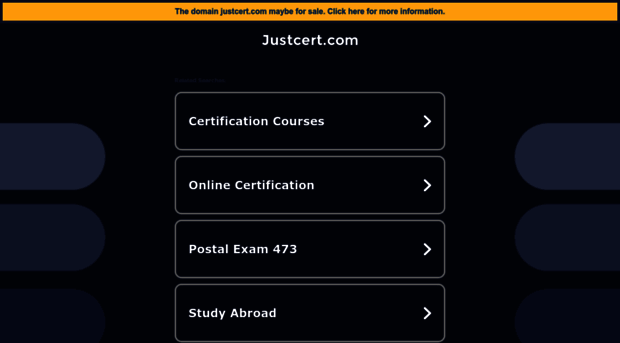 justcert.com