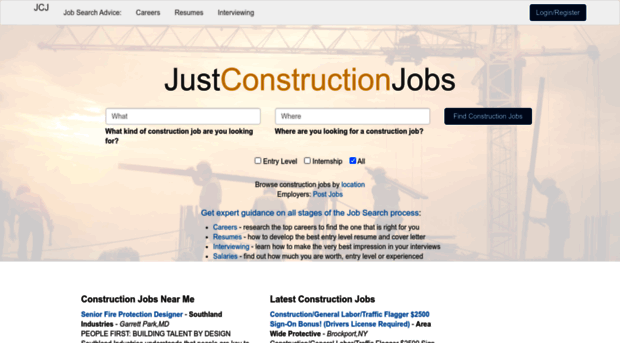 justconstructionjobs.com