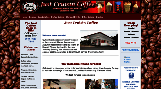 justcruisincoffee.com