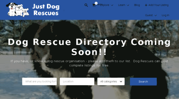 justdogrescues.com