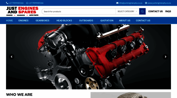 justenginespty.co.za
