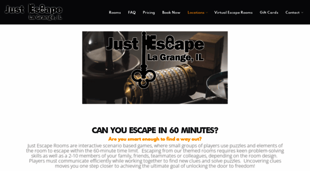 justescaperoom.com