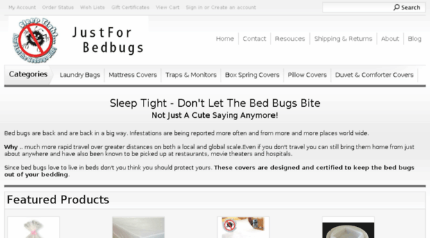 justforbedbugs.com