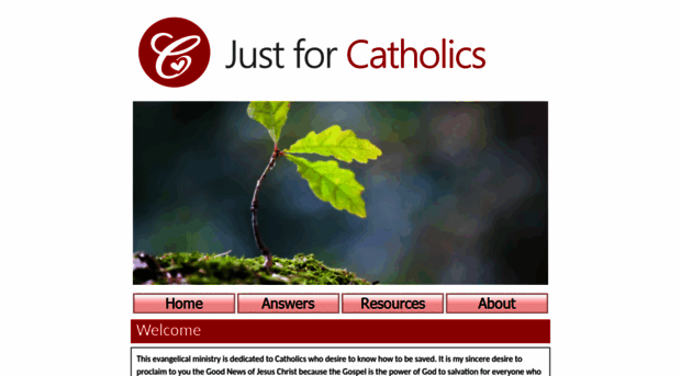 justforcatholics.org