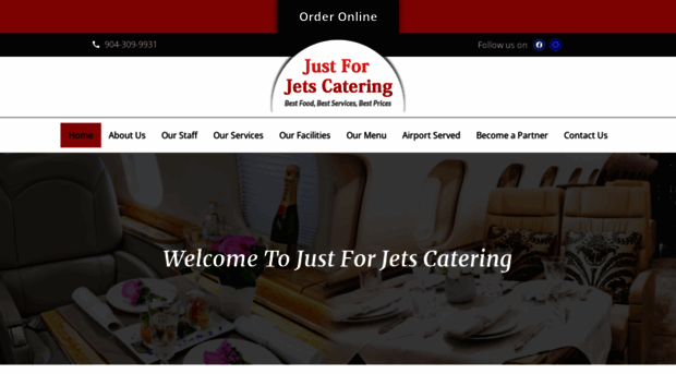 justforjetscatering.com