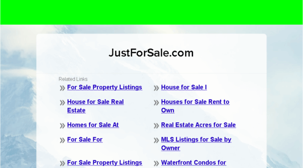 justforsale.com