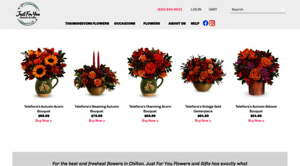 justforyouflowerswi.com