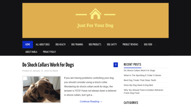 justforyourdog.com