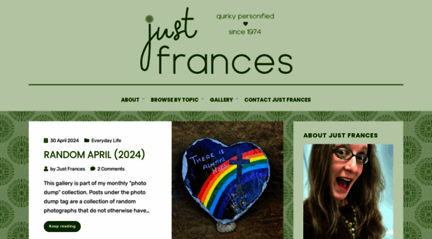 justfrances.com