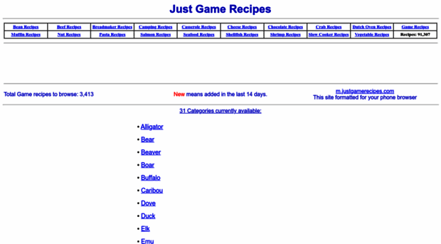 justgamerecipes.com