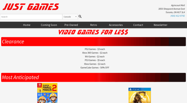 justgames.ca