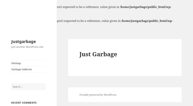 justgarbage.com