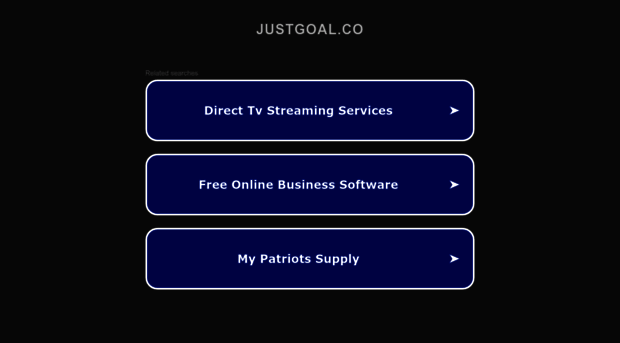 justgoal.co