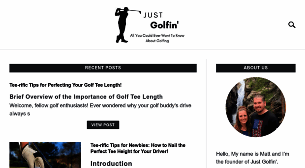 justgolfin.com