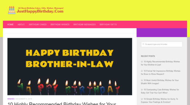 justhappybirthday.com