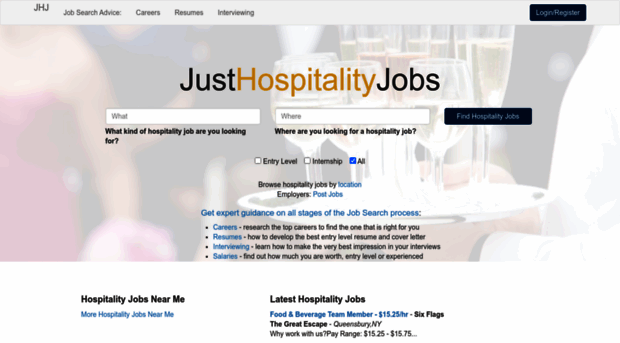 justhospitalityjobs.com