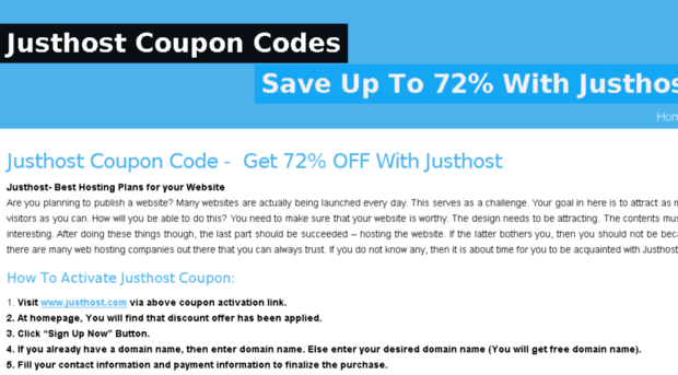 justhostcoupons.snappages.com