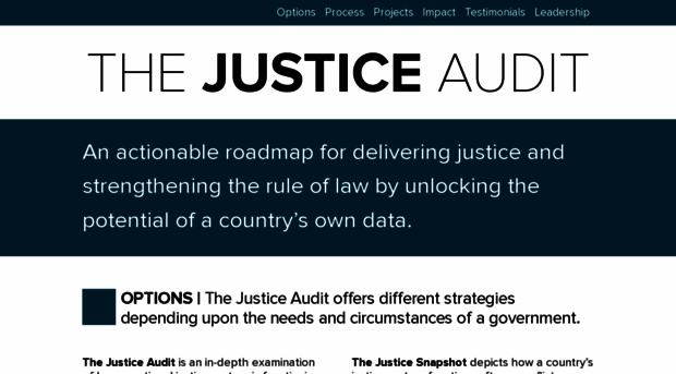 justiceaudit.org