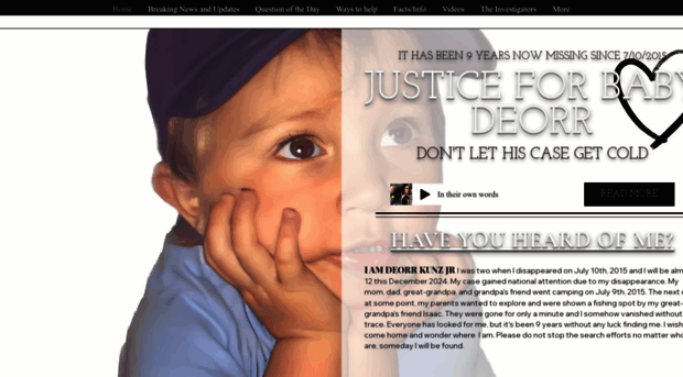 justiceforbabydeorr.com