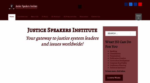 justicespeakersinstitute.com