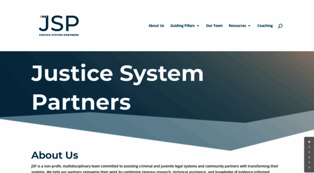 justicesystempartners.org