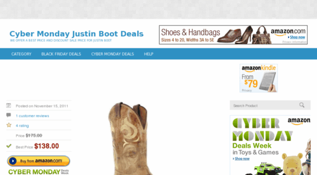 justinboots.getallshoes.com