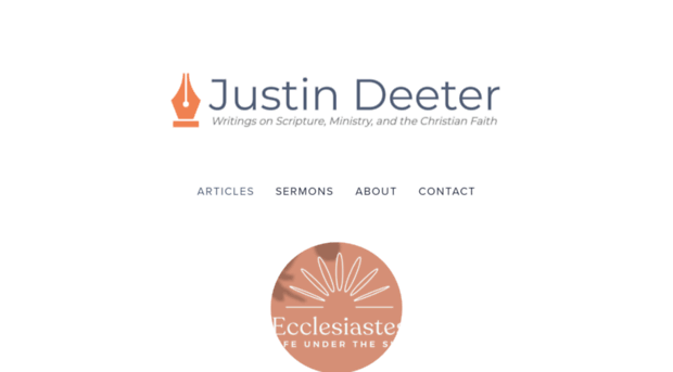 justindeeter.com