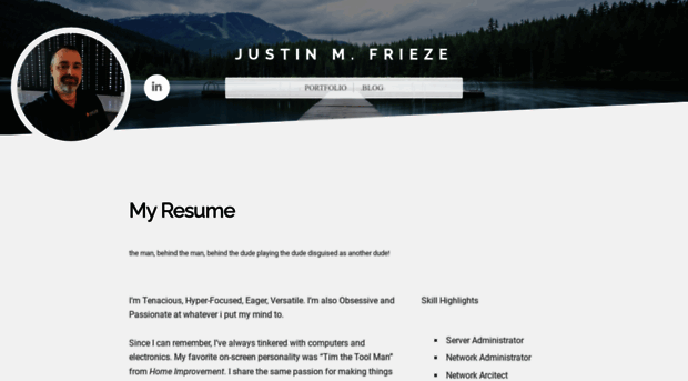 justinfrieze.com