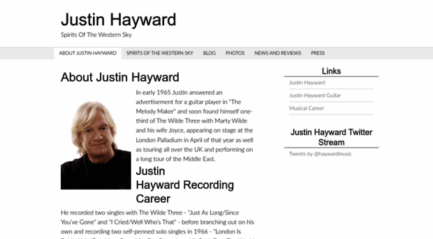 justinhaywardrecordings.com