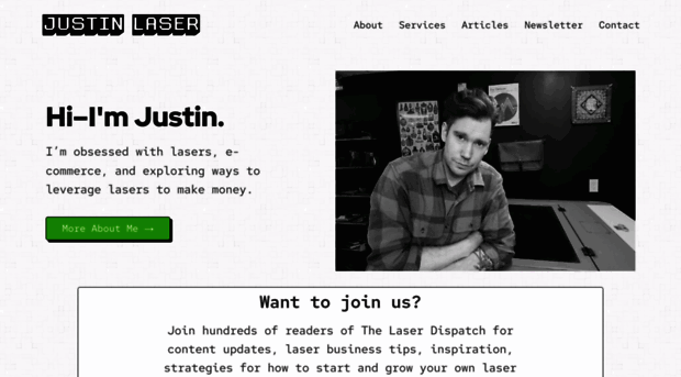 justinlaser.com