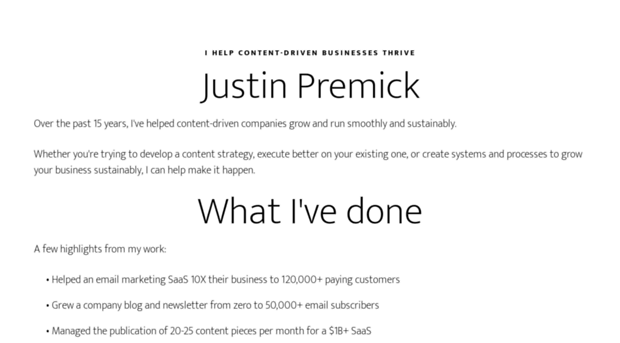 justinpremick.com