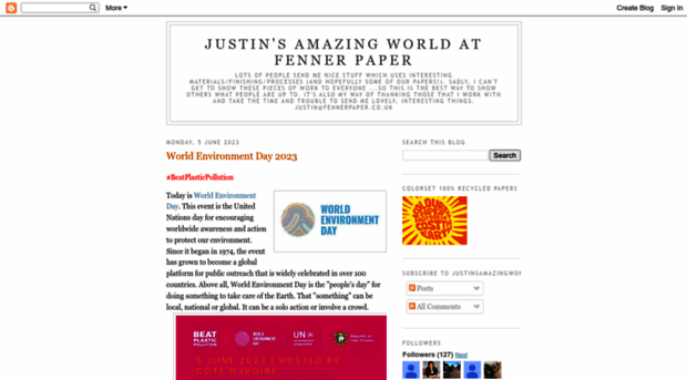 justinsamazingworldatfennerpaper.blogspot.com