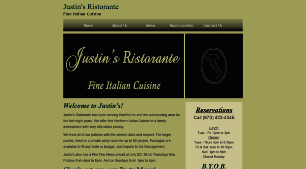 justinsristorante.com