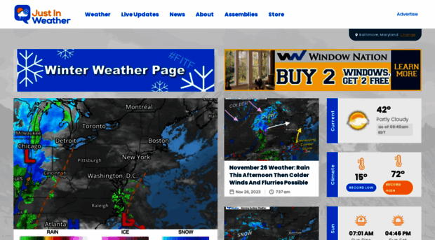 justinweather.com